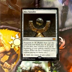 Mox Tantalite Magic Card, Magic The Gathering Artifact 2019 MH1 Mythic Rare